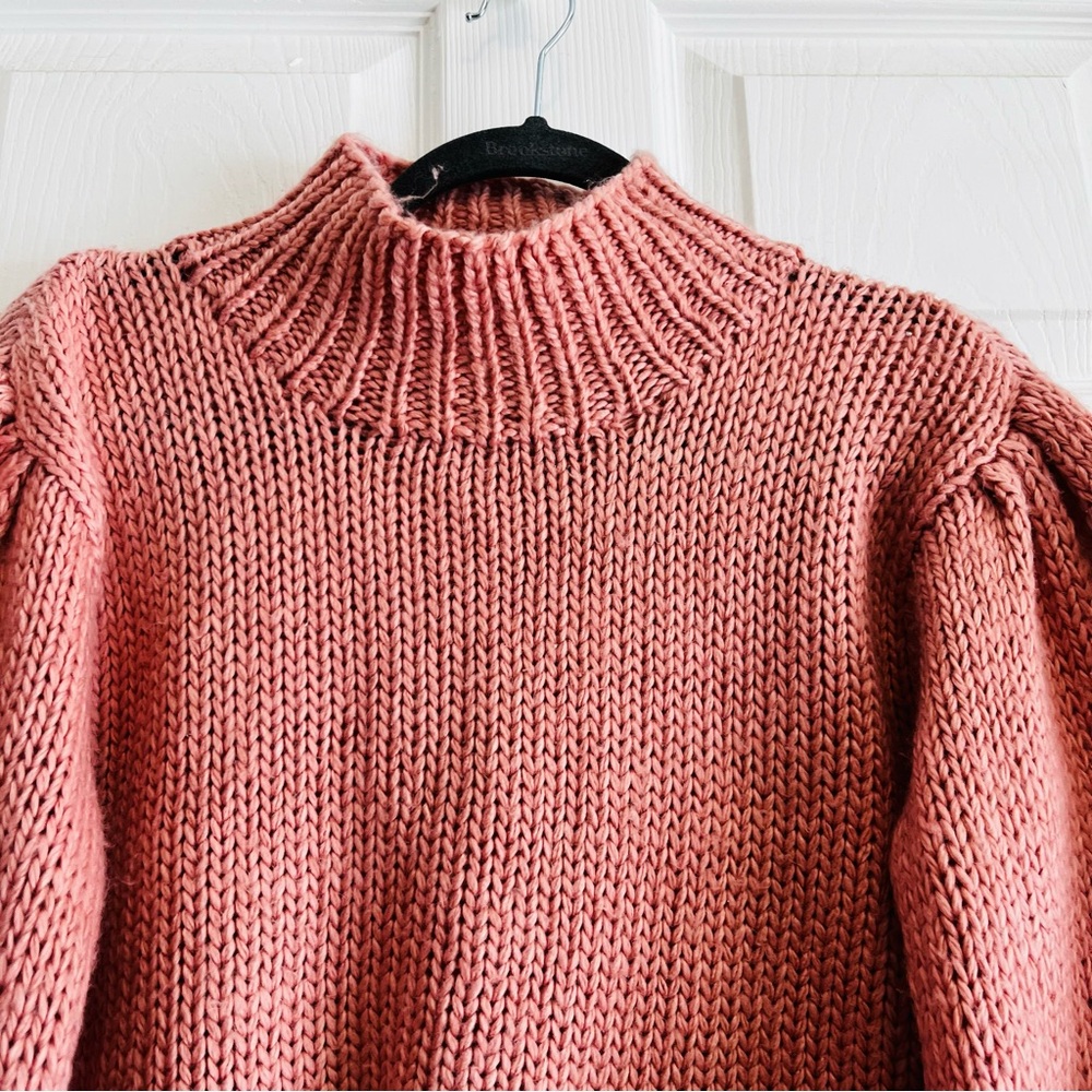 C/MEO Collective Blush Pink Turtleneck Sweater Small - Picture 3 of 13